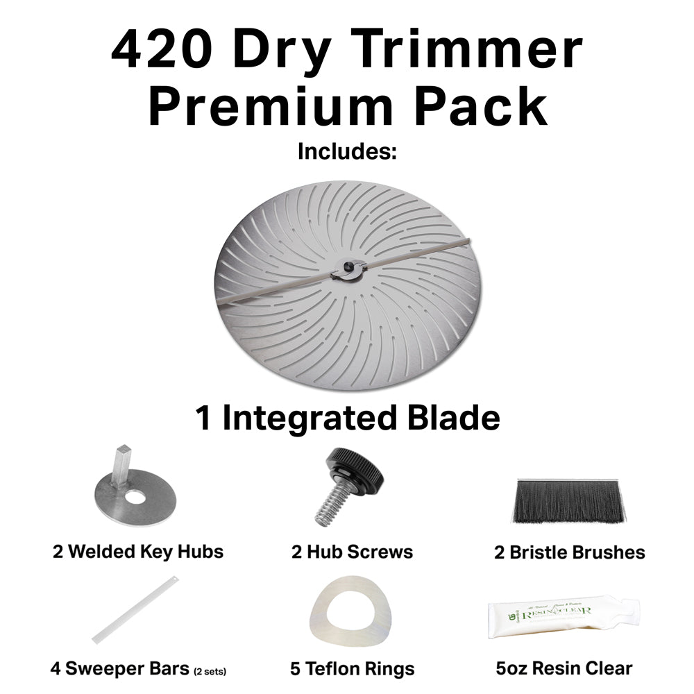 420 Dry Trimmer - Premium Parts Pack